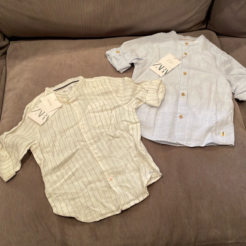 Zara Boys Size 3-4 years Summer/Spring tops